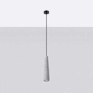 Sollux Lighting Pendant lamp ELECTRA concrete
