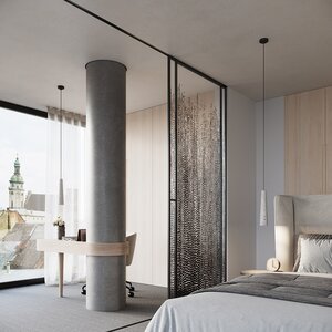 Sollux Lighting Pendant lamp ELECTRA concrete