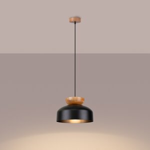Sollux Lighting Pendant lamp MARION black