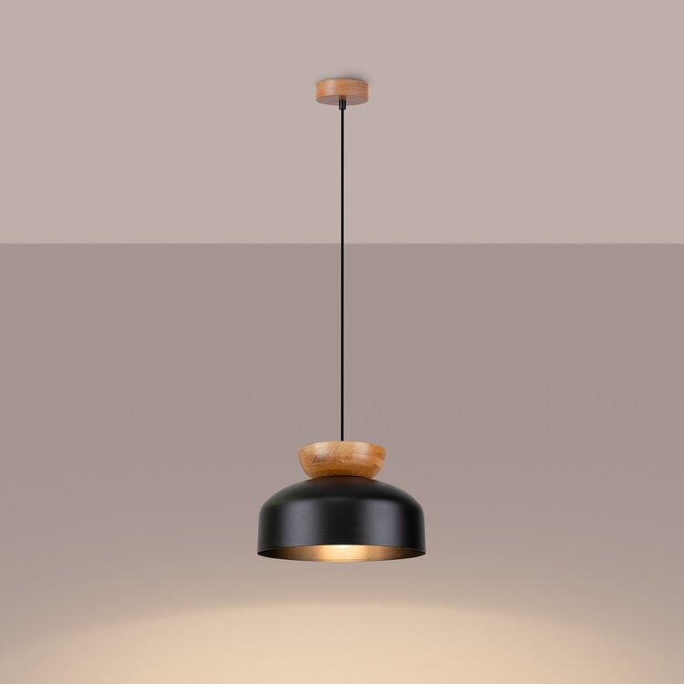 Sollux Lighting Pendant lamp MARION black