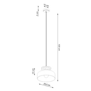 Sollux Lighting Pendant lamp MARION black