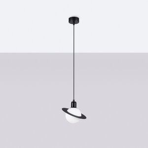 Sollux Lighting Pendant lamp HYPERION 1 black