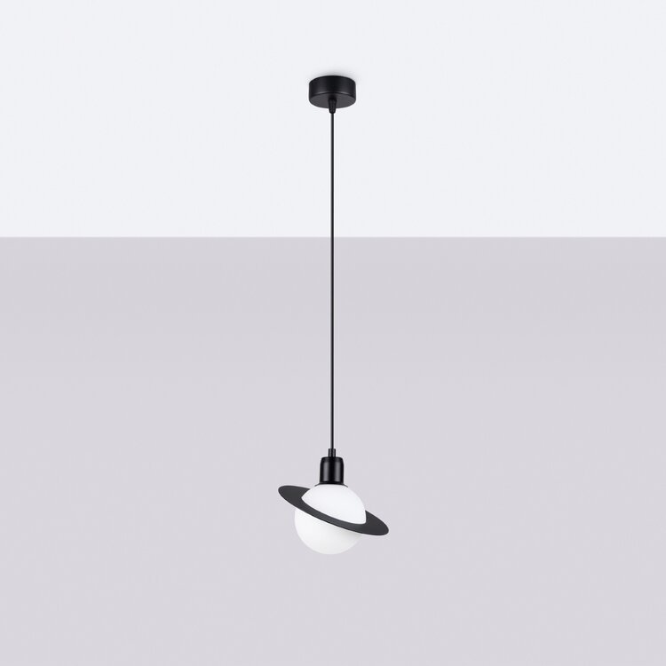 Sollux Lighting Pendelleuchte HYPERION 1 Schwarz