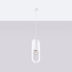 Sollux Lighting Pendant lamp NICUS 1 white