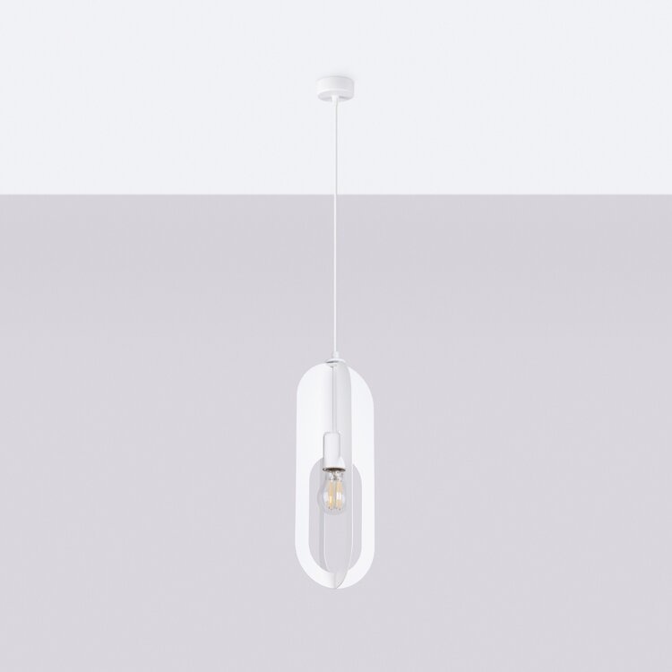 Sollux Lighting Hanglamp NICUS 1 wit