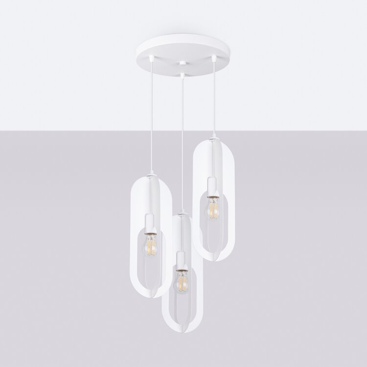 Sollux Lighting Pendant lamp NICUS 1 white