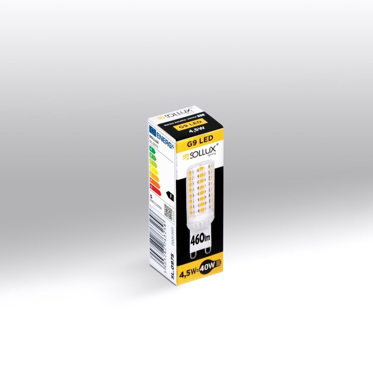 Sollux Lighting LED bulb G9 4000K 4,5W 460lm