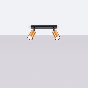 Sollux Lighting Ceiling lamp WINX 2 black/cooper