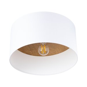 Sollux Lighting Ceiling lamp TELESTO white/light brown