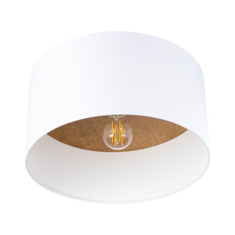 Sollux Lighting Plafond TELESTO Weiß/Hellbraun