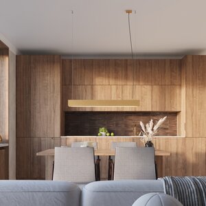 Sollux Lighting Pendant lamp SPARK gold