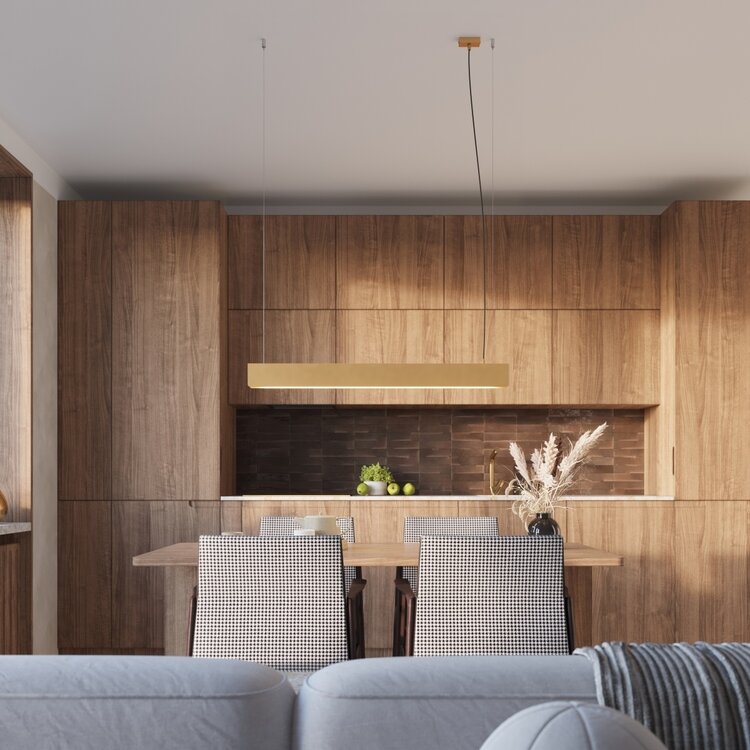 Sollux Lighting Pendant lamp SPARK gold