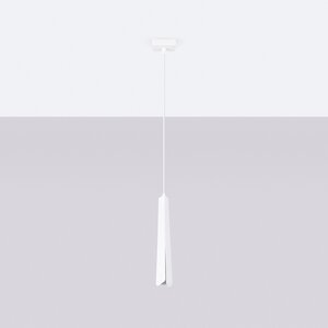 Sollux Lighting Hanglamp PRYSM 1 wit