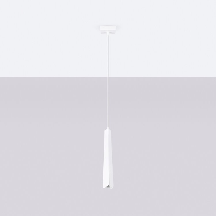 Sollux Lighting Hängeleuchte PRYSM 1 weiß
