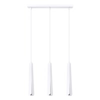 Pendant lamp PRYSM 3L white