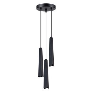 Sollux Lighting Pendant lamp PRYSM 3P black