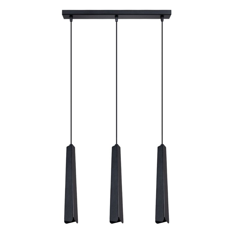 Sollux Lighting Pendant lamp PRYSM 3L black