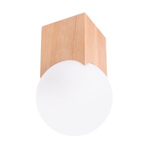 Sollux Lighting Ceiling lamp SOLIS natural wood