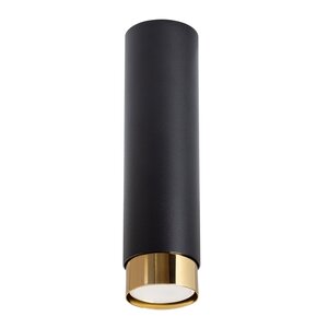Sollux Lighting Ceiling lamp NERO 22,5 black/gold