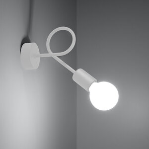 Sollux Lighting Wall lamp LOOP white