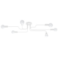 Kroonluchter VECTOR 6 wit