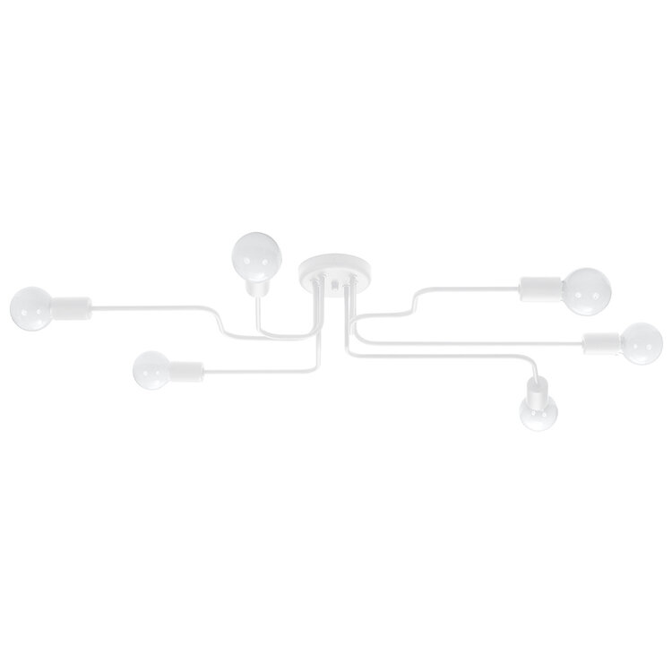 Sollux Lighting Chandelier VECTOR 6 white