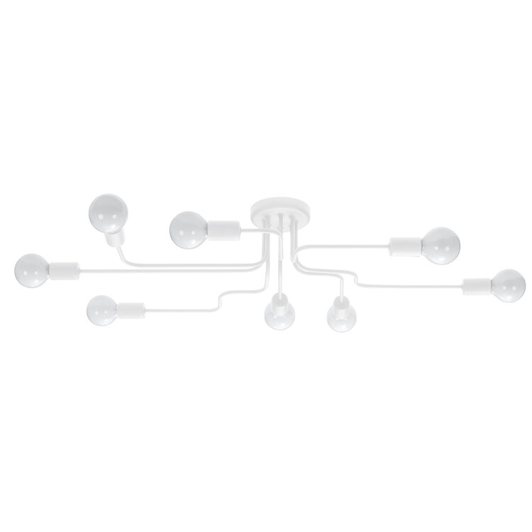 Sollux Lighting Chandelier VECTOR 8 white