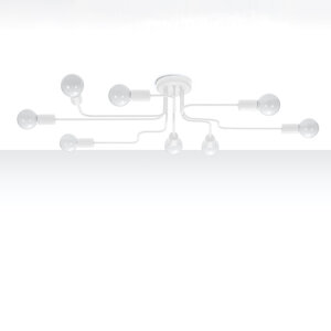Sollux Lighting Chandelier VECTOR 8 white
