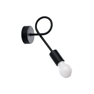Sollux Lighting Wall lamp LEVAR black