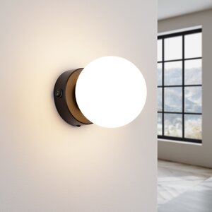 Sollux Lighting Wall lamp YOLI 1 black