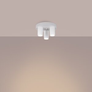 Sollux Lighting Plafondlamp LAGOS 3P wit