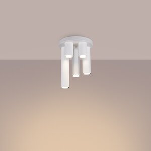 Sollux Lighting Plafondlamp LAGOS 5P wit