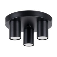Plafond  LAGOS 3P Schwarz