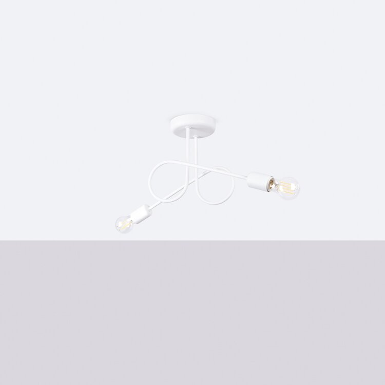 Sollux Lighting Chandelier LOOP 2 white