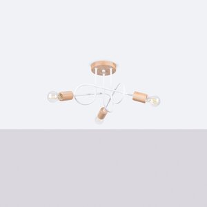 Sollux Lighting Chandelier EMBER 3 white