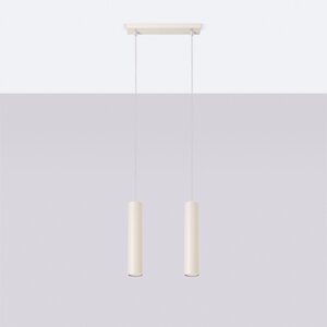 Sollux Lighting Hanglamp LAGOS 2 beige