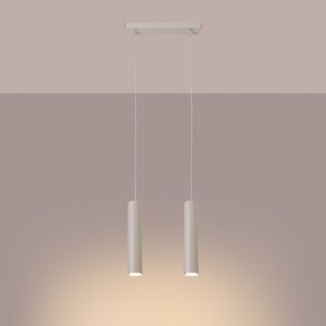 Sollux Lighting Pendelleuchte LAGOS 2 beige