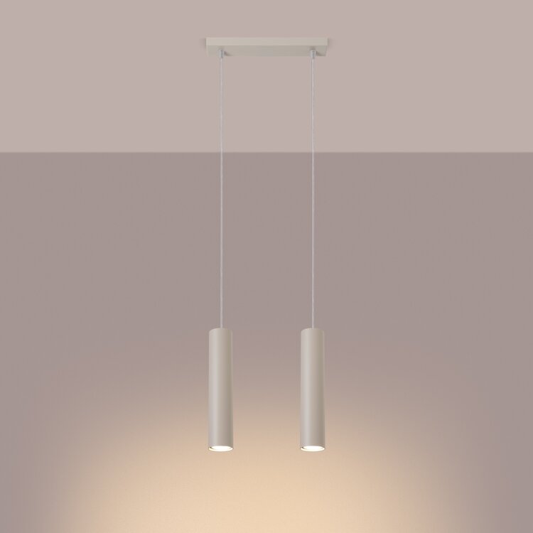 Sollux Lighting Hanglamp LAGOS 2 beige