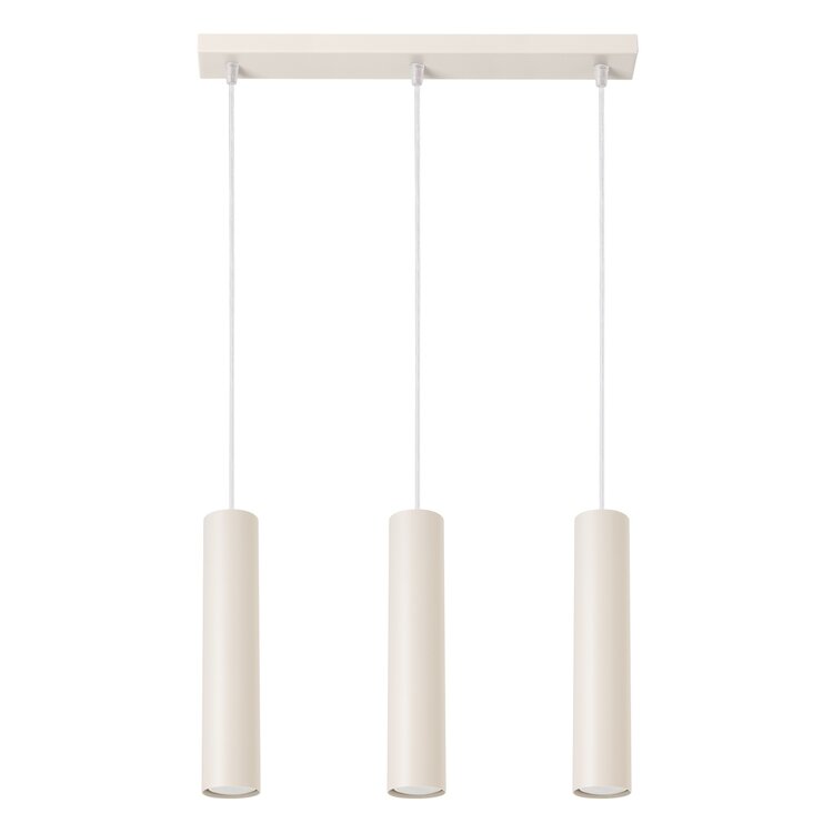 Sollux Lighting Pendant lamp LAGOS 3L beige