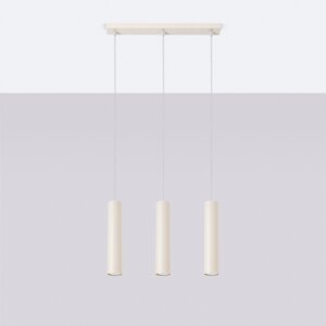 Sollux Lighting Pendelleuchte LAGOS 3L beige