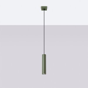 Sollux Lighting Hanglamp LAGOS 1 olijfgroen