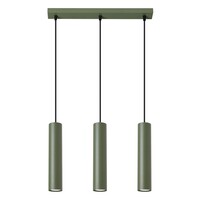 Pendant lamp LAGOS 3L olive green