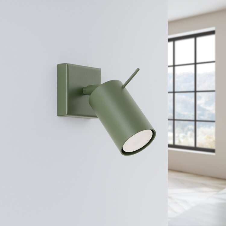 Sollux Lighting Wall lamp RING olive green