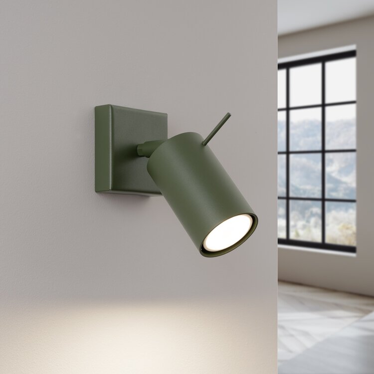 Sollux Lighting Wall lamp RING olive green