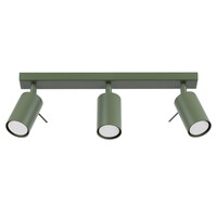 Ceiling lamp RING 3L olive green