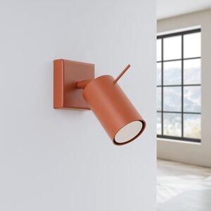 Sollux Lighting Wandleuchte RING roter Ocker