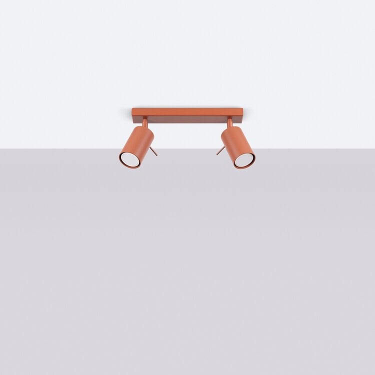 Sollux Lighting Plafond RING 2 roter Ocker