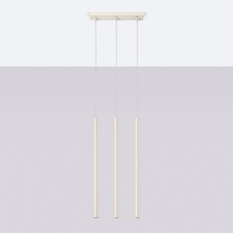 Sollux Lighting Hanglamp PASTELO 3 beige