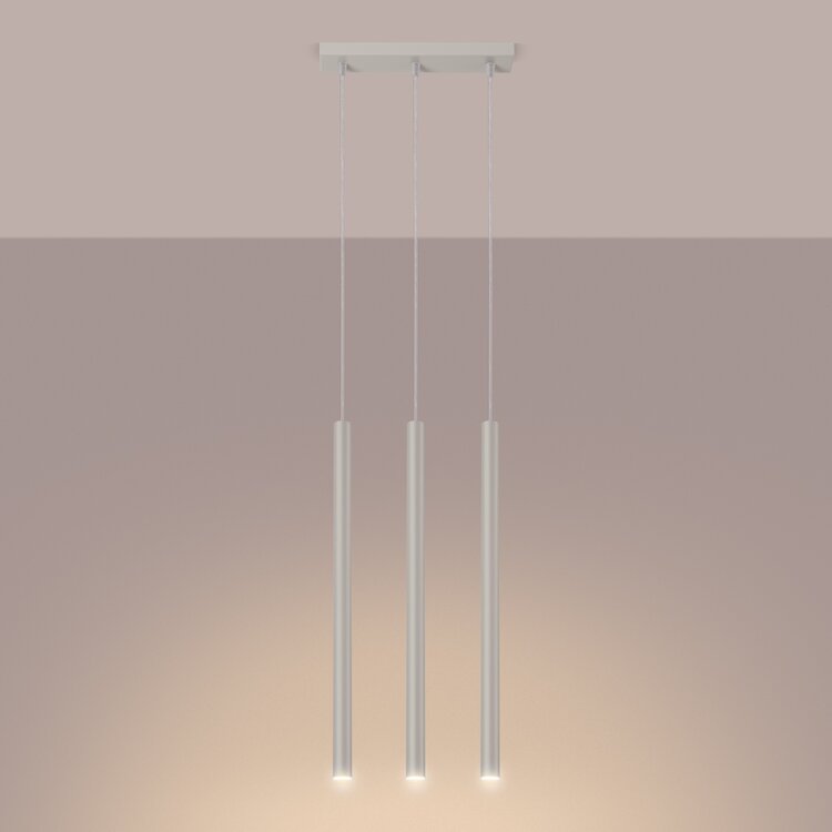 Sollux Lighting Pendant lamp PASTELO 3 beige