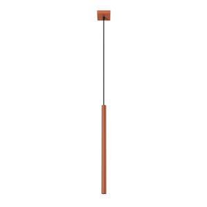 Sollux Lighting Hanglamp PASTELO 1 rood oker